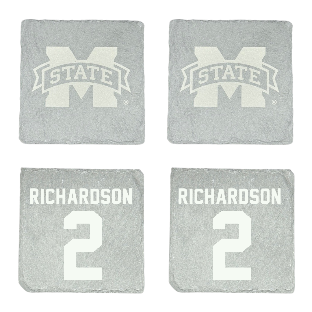 Mississippi State University Softball Stone Coaster (4 Pack)  - #2 Abby Grace Richardson