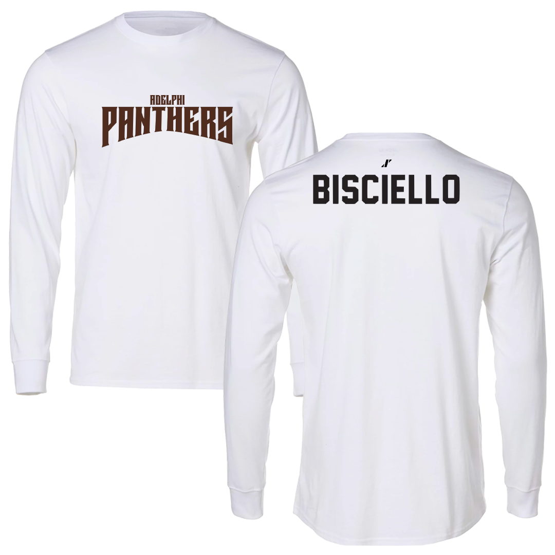 Adelphi University Dance White Classic Long Sleeve - Alyxandra Bisciello