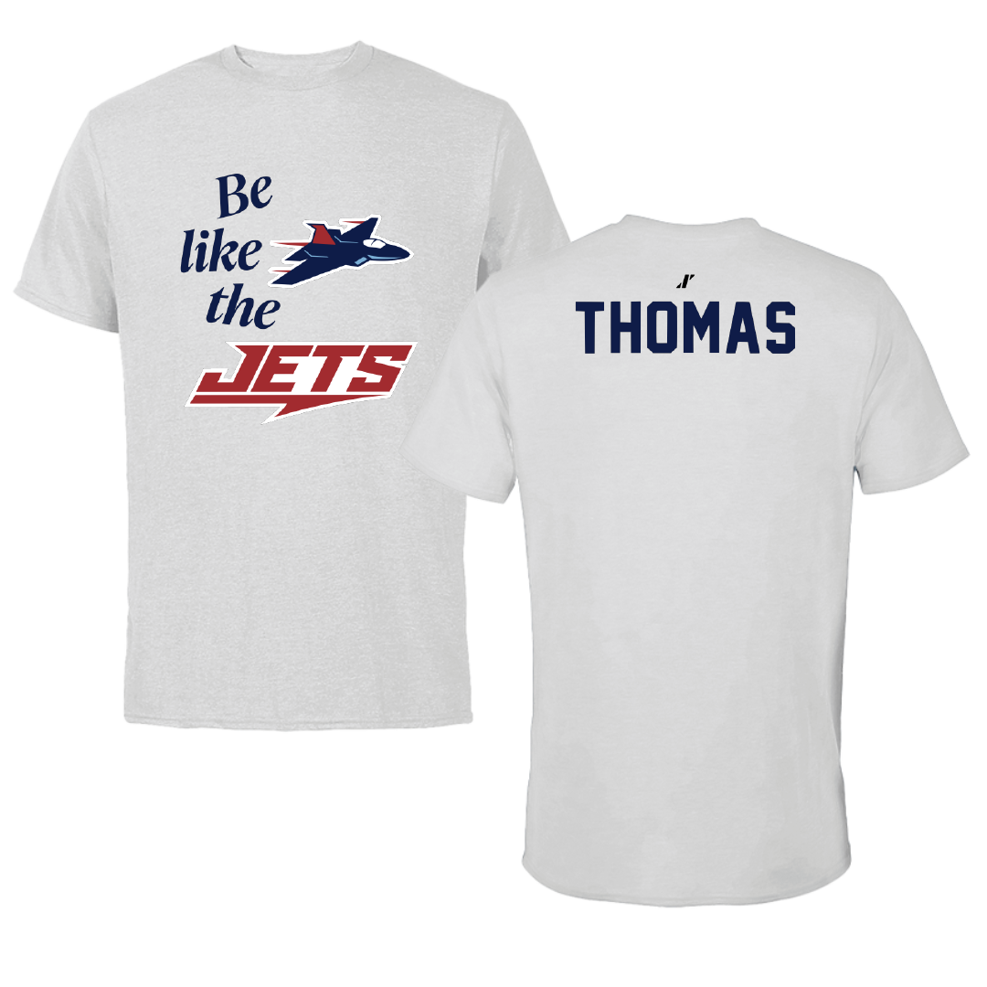 Newman University Cheer Light Gray Be Like Us Tee - Amaya Thomas