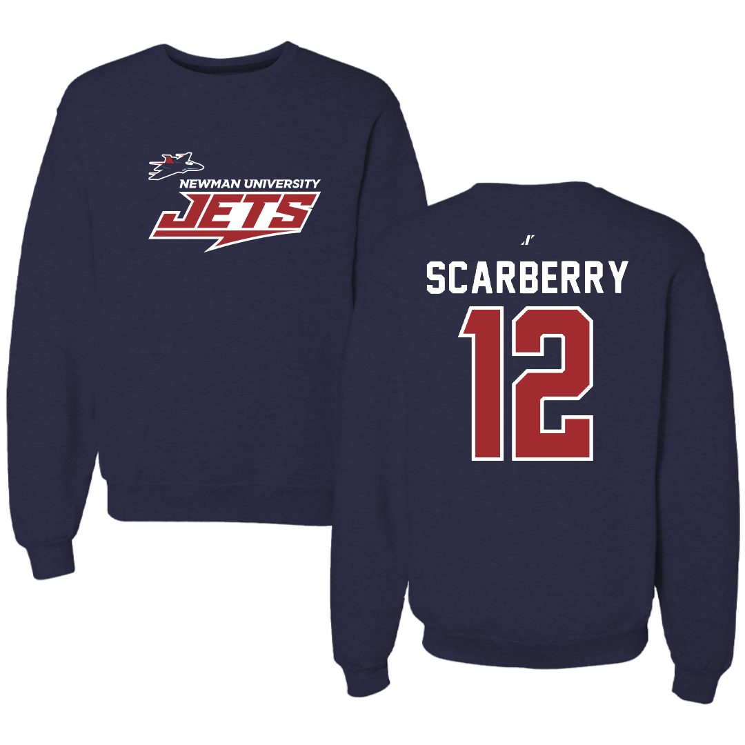 Newman University Bowling Navy General Crewneck - #12 Neil Scarberry