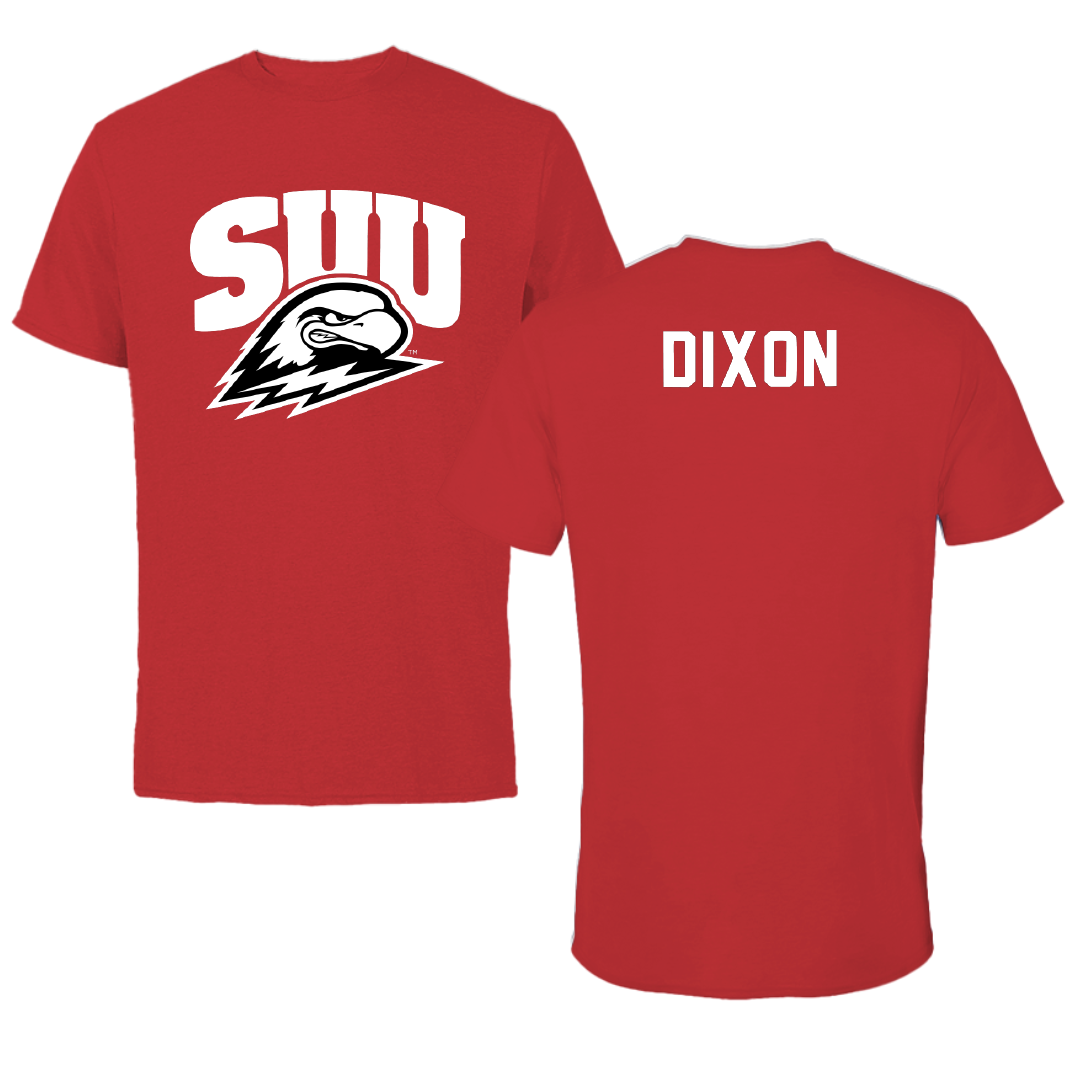 Southern Utah University Golf Red Performance Tee - Boston Dixon