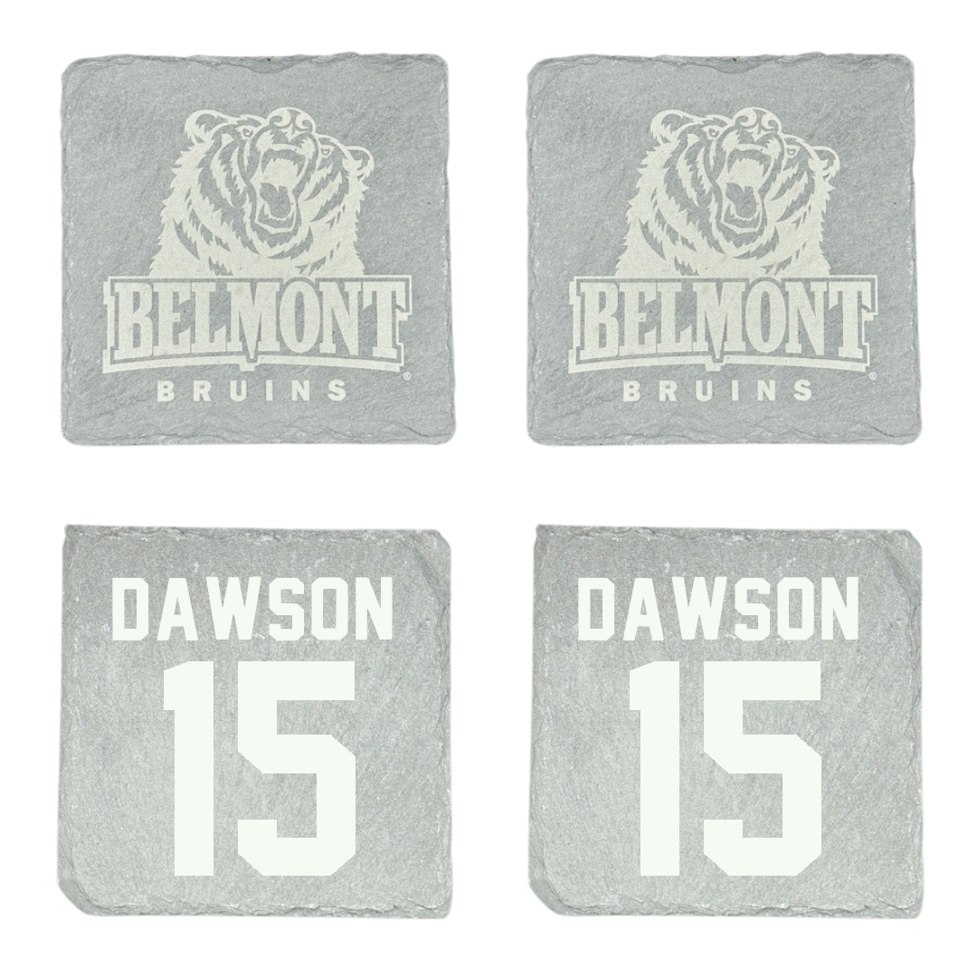 Belmont University Softball Stone Coaster (4 Pack)  - #15 Maisie Dawson