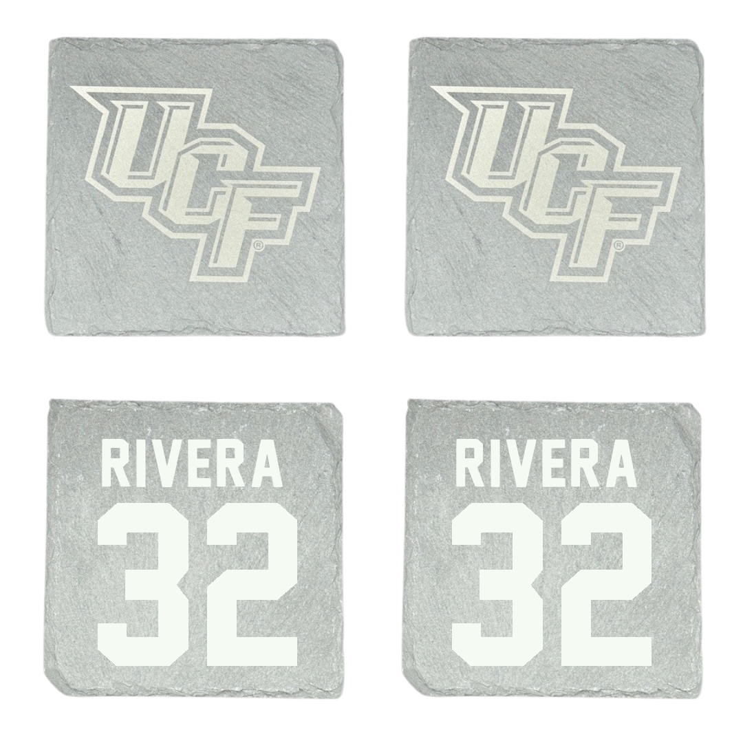 University of Central Florida Baseball Stone Coaster (4 Pack)  - #32 Aris Rivera