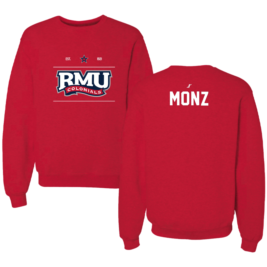 Robert Morris University TF and XC Red General Crewneck - Dea Monz