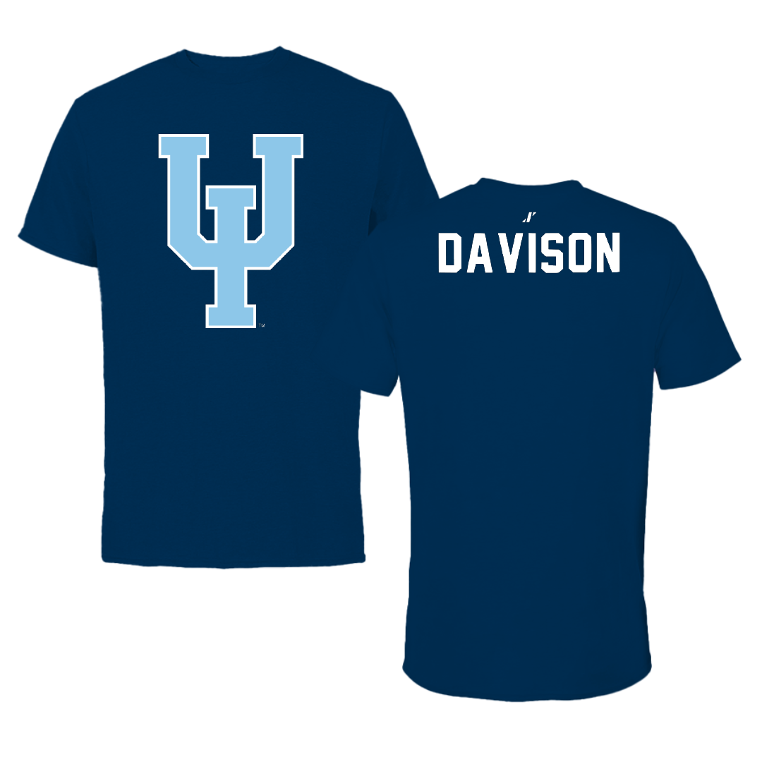 Upper Iowa University Golf Navy Tee - Owen Davison