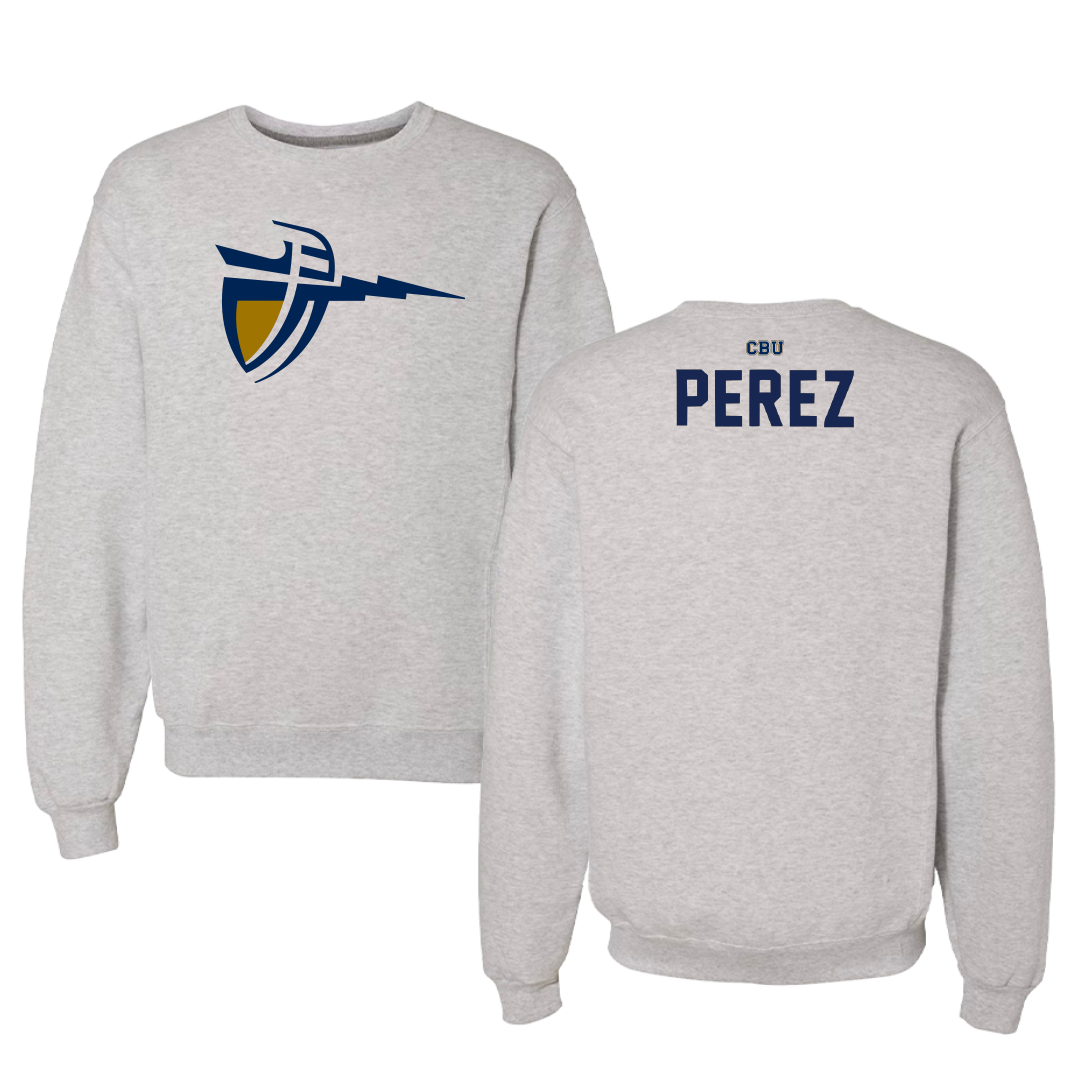 California Baptist University Dance Gray Crewneck - Samantha Perez