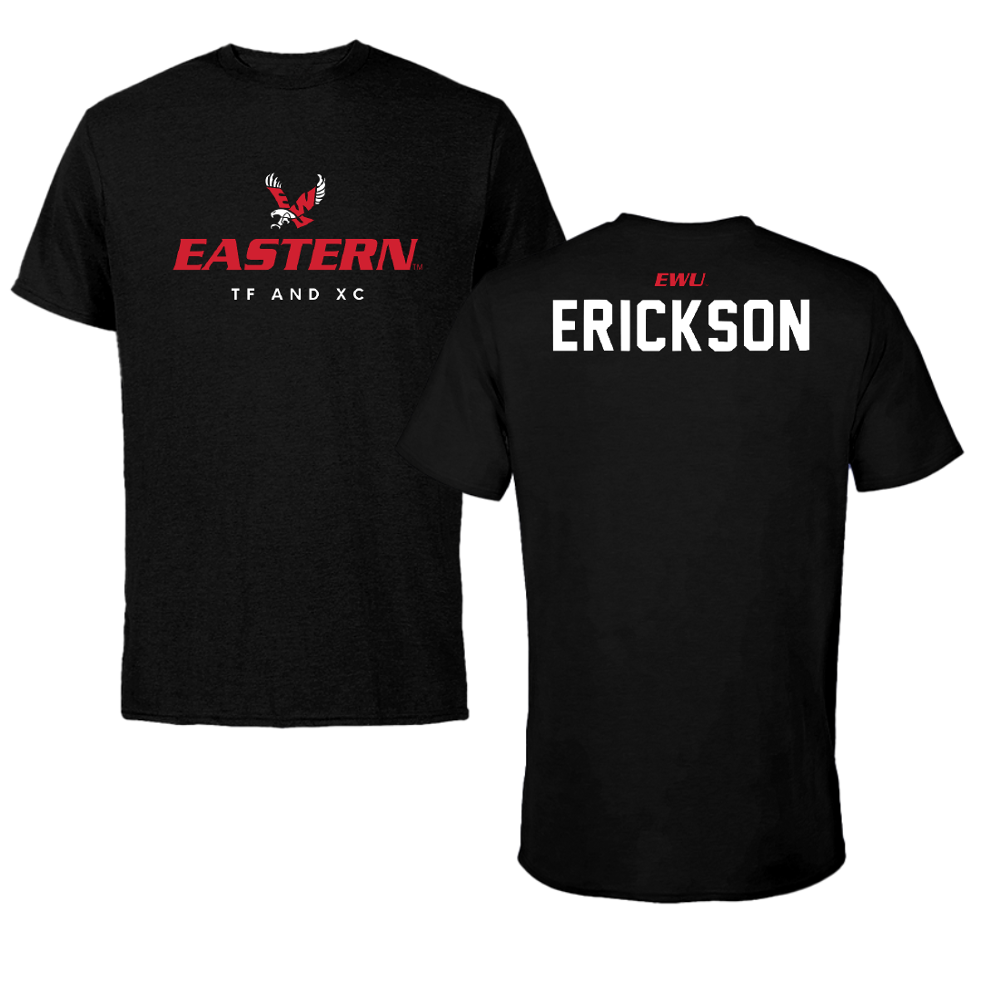 Eastern Washington University TF and XC Black Eastern Tee - Breauna Erickson