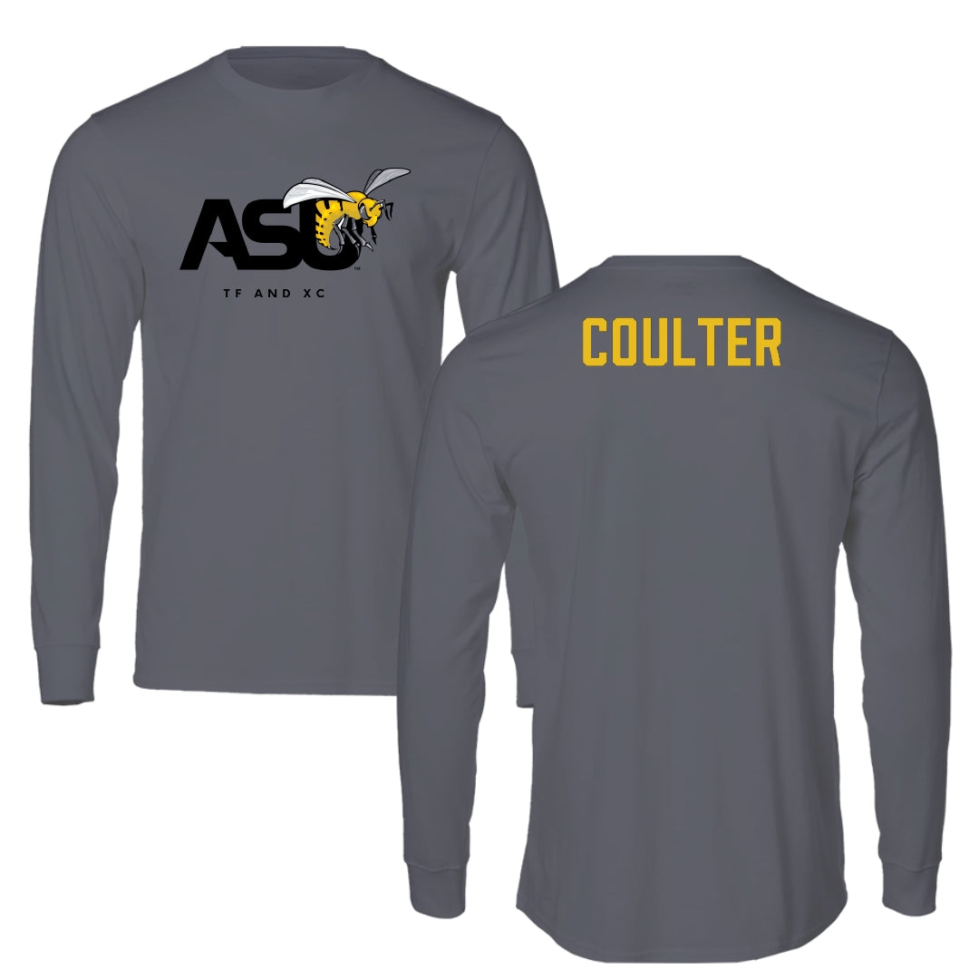 Alabama State University TF and XC Dark Gray Long Sleeve - Jon Coulter