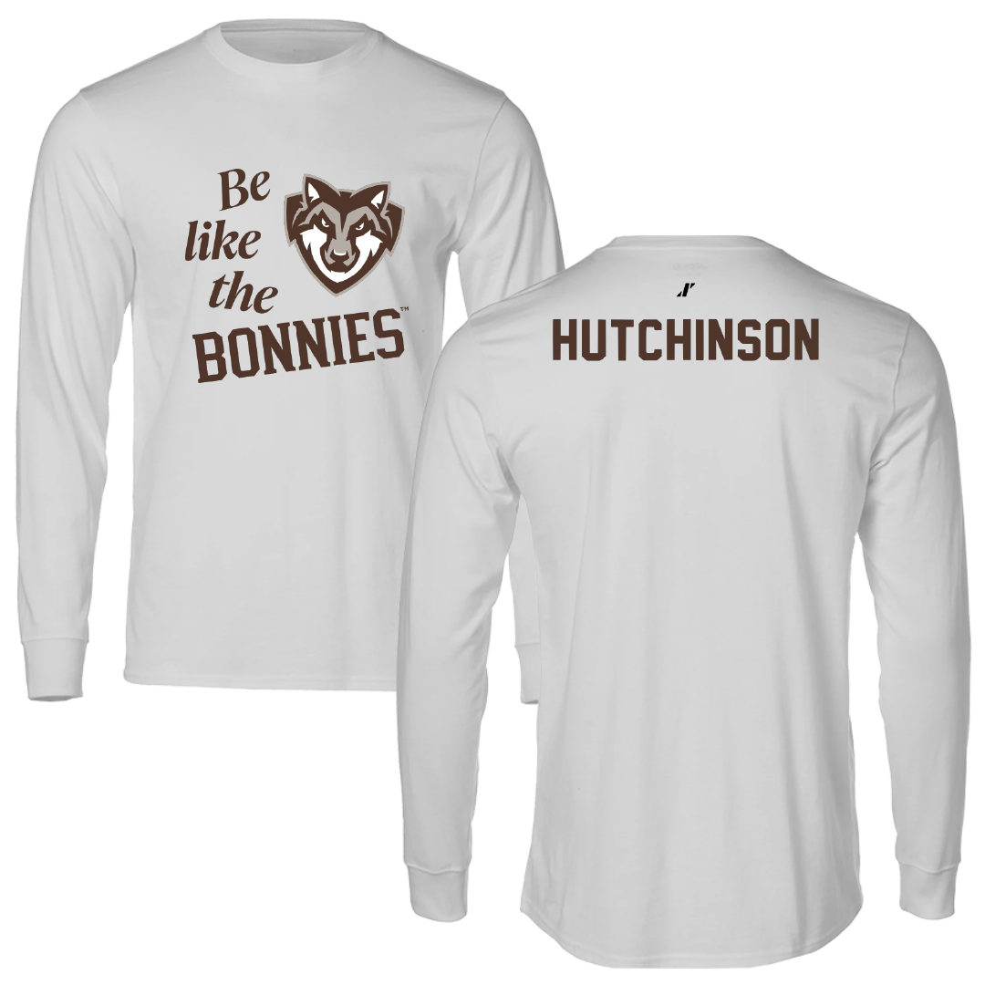 St. Bonaventure University Swimming & Diving Light Gray Be Like Us Performance Long Sleeve - Davis Hutchinson