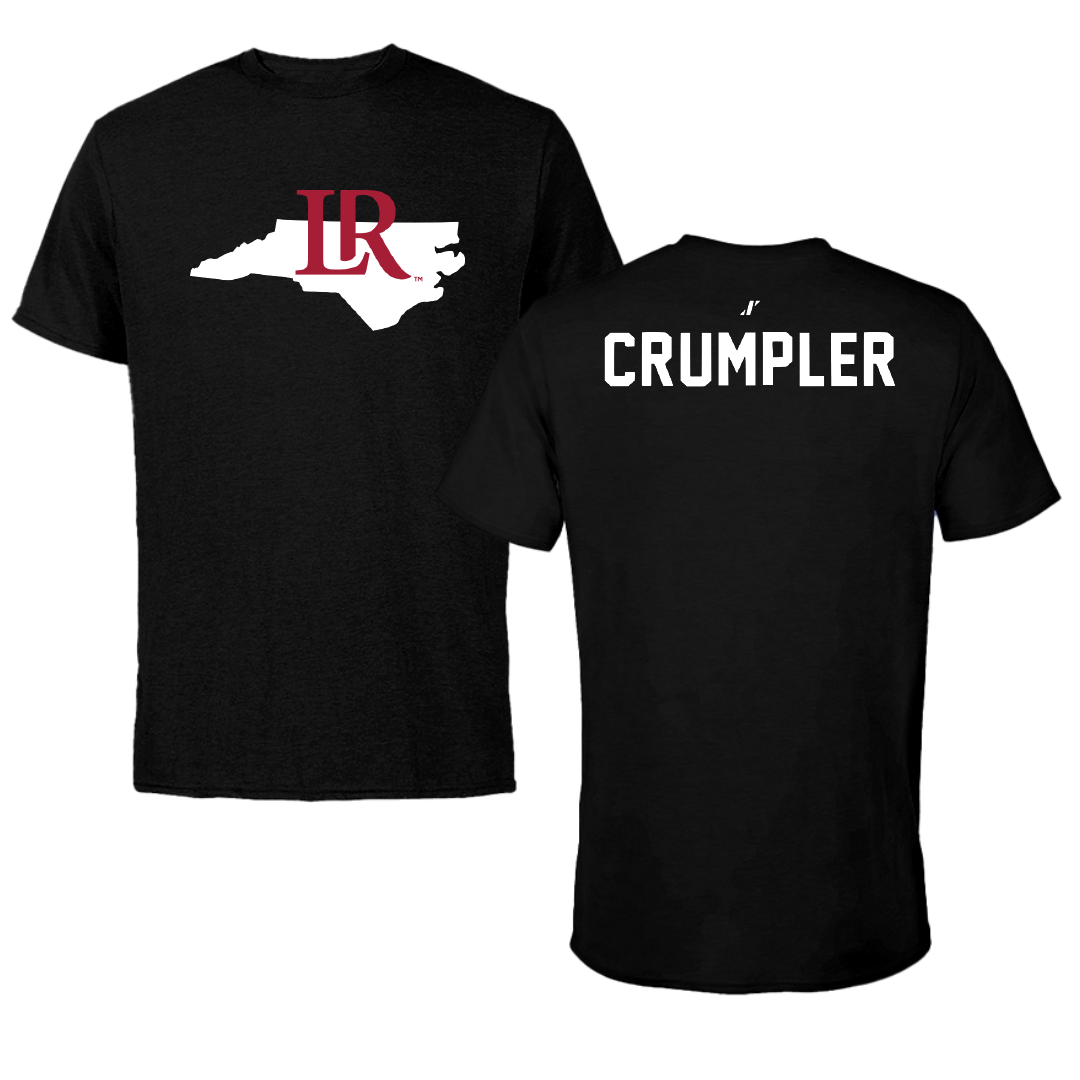 Lenoir-Rhyne University TF and XC Black State Performance Tee - Marcus Crumpler