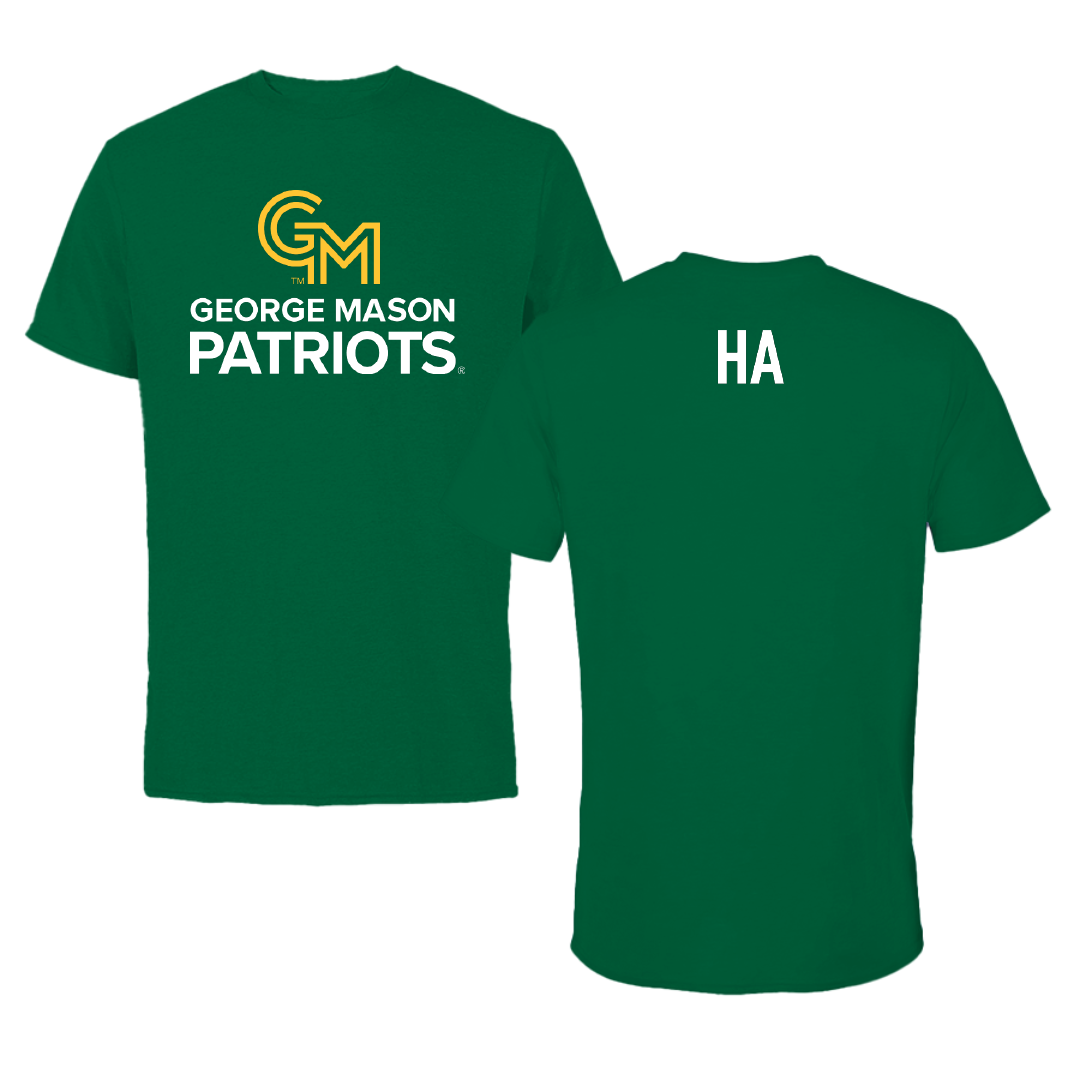 George Mason University Tennis Green Patriots Tee - Dustin Ha