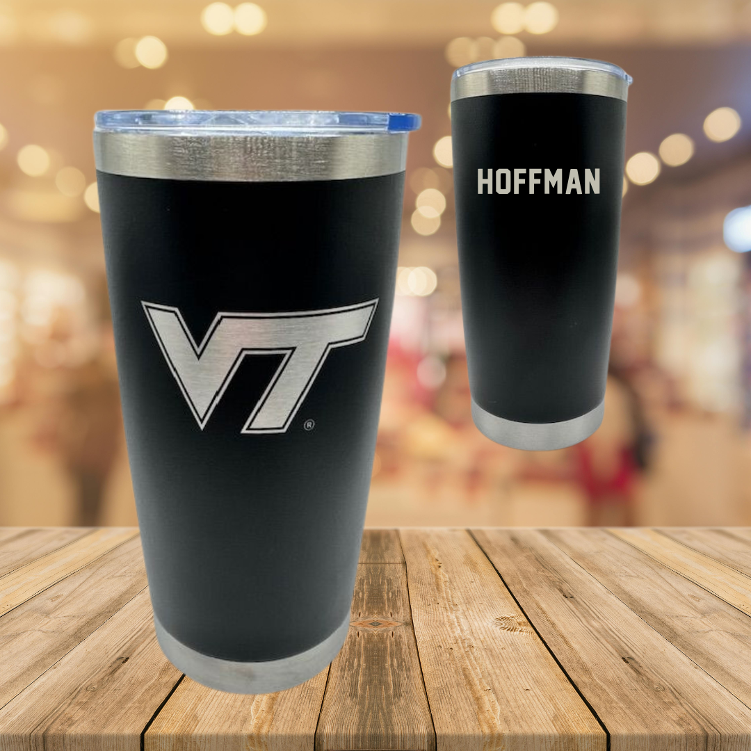 Virginia Tech Dance Black Stainless Steel Tumbler - Sydney Hoffman