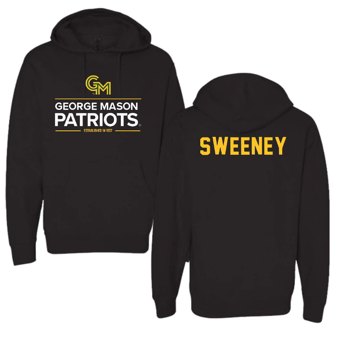 George Mason University Swimming & Diving Black General Hoodie - Gracie Sweeney