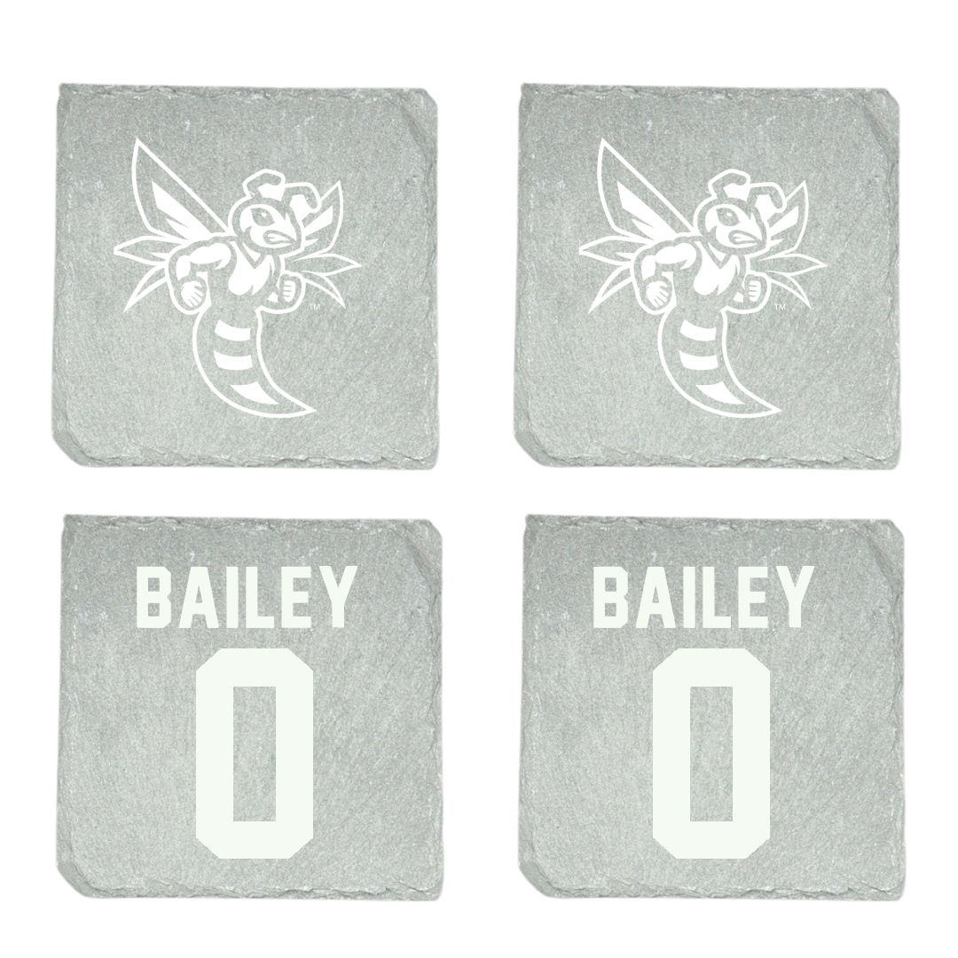 Emory & Henry College Baseball Stone Coaster (4 Pack)  - #0 Camden Bailey