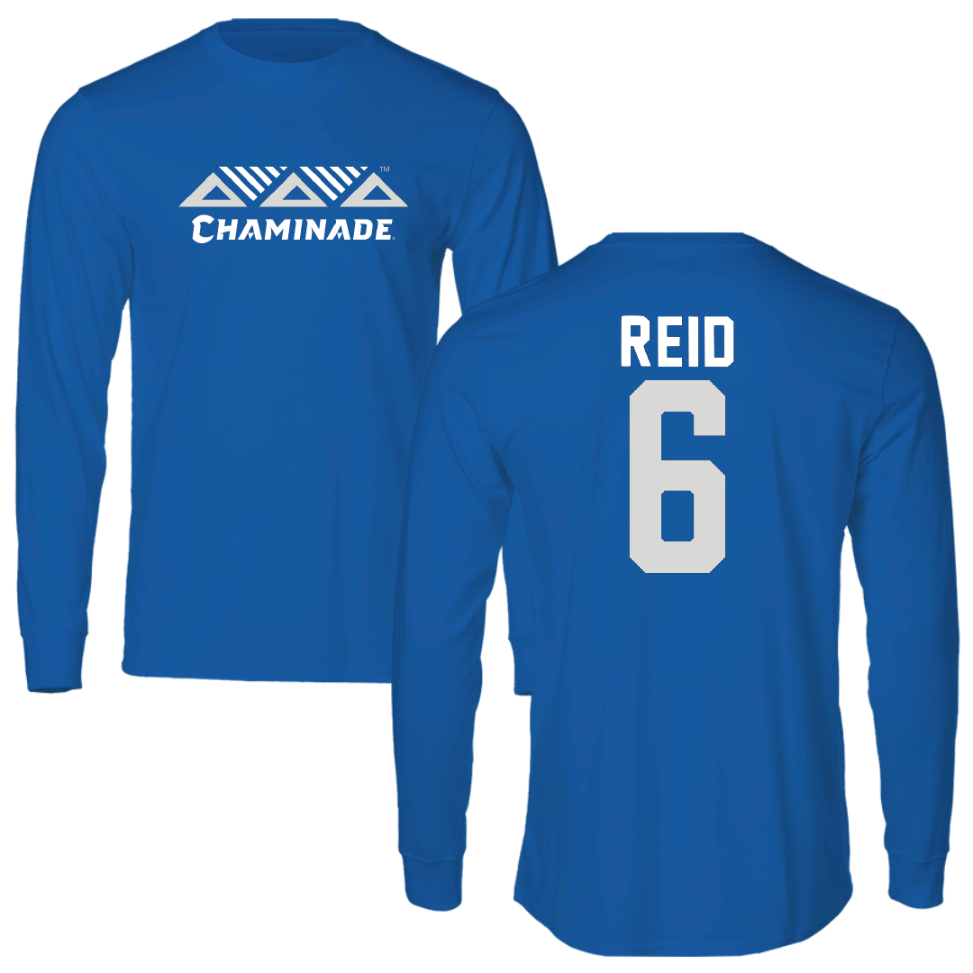 Chaminade University Soccer Blue Performance Long Sleeve - #6 Kierra Reid