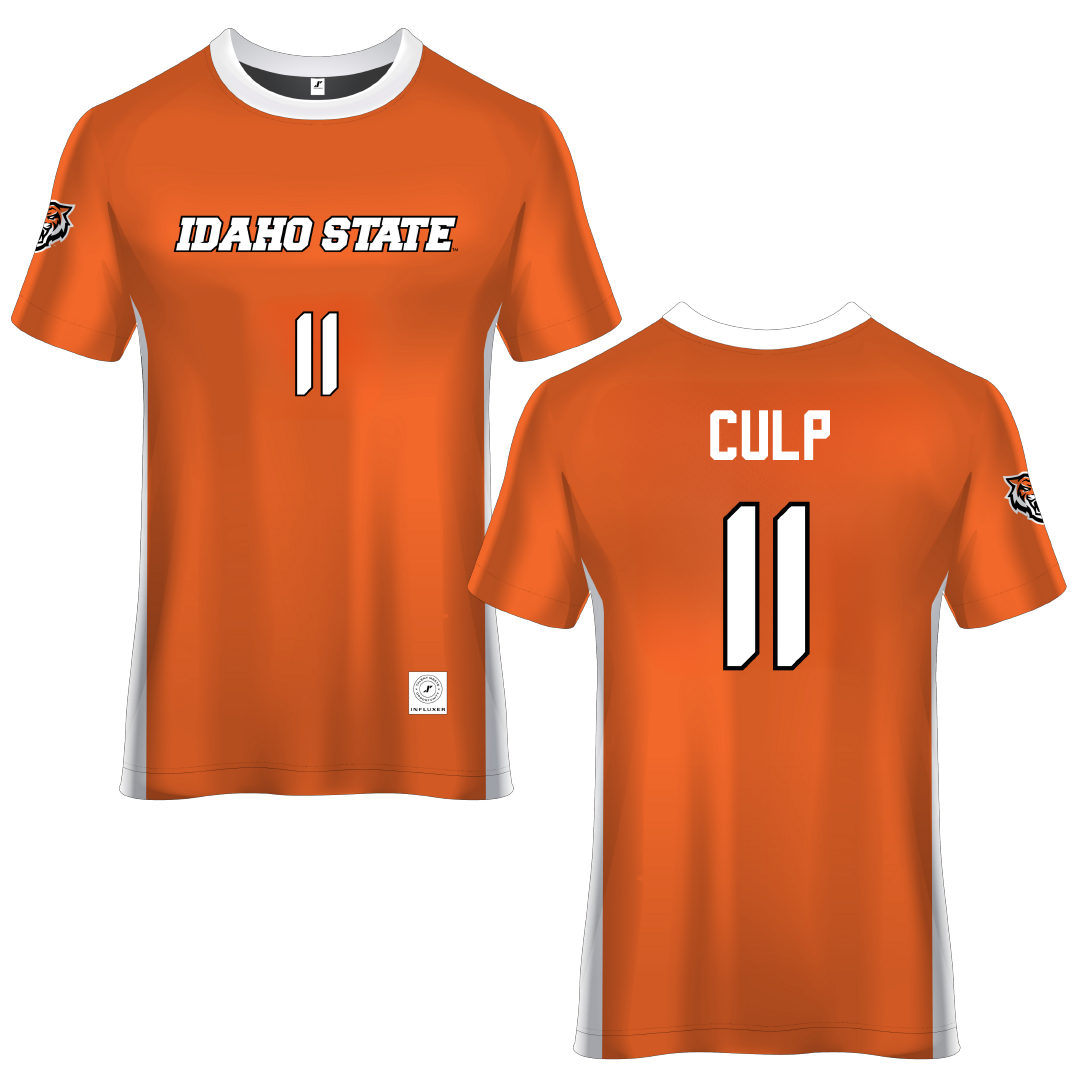 Idaho State University Orange Soccer Jersey - #11 Madison Culp