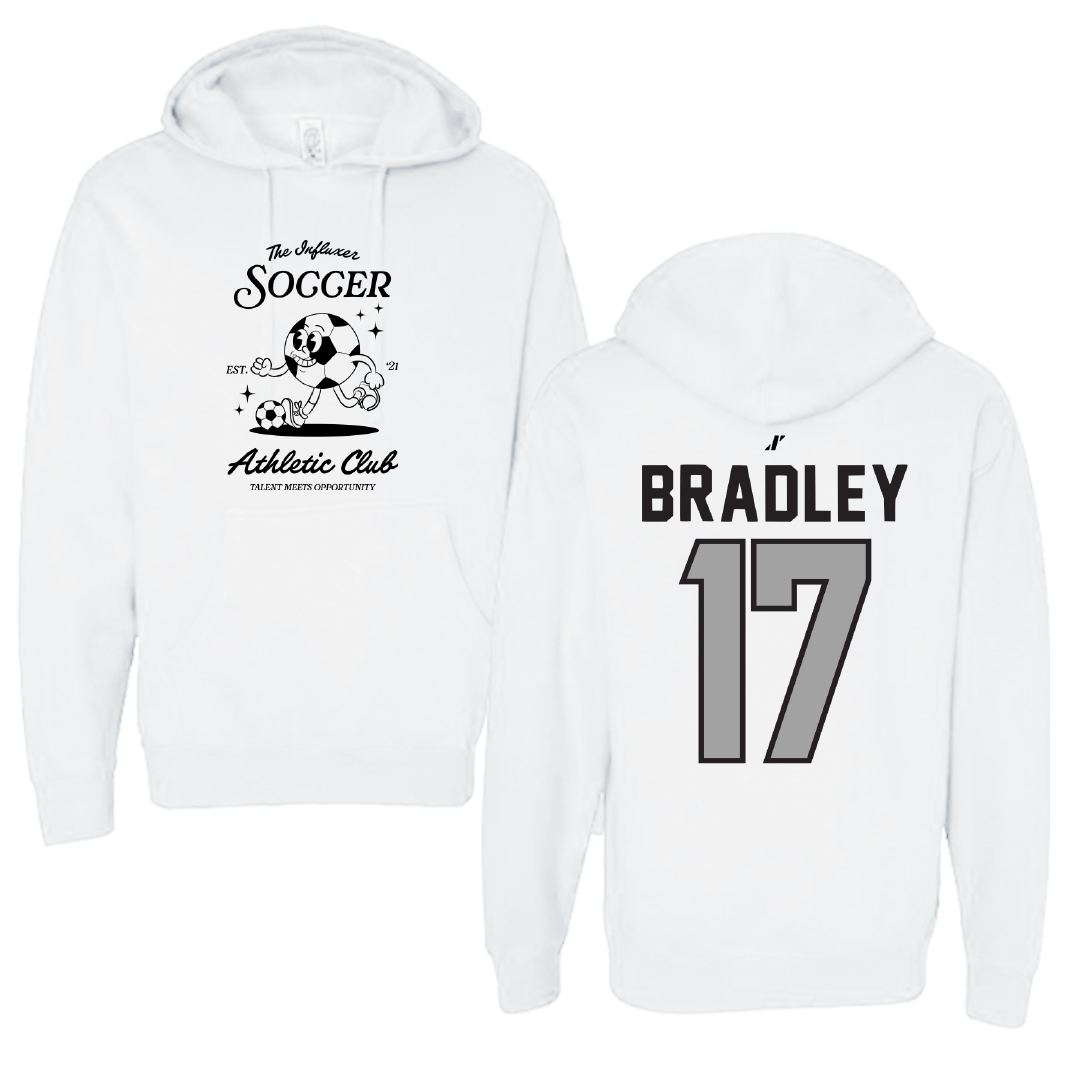 Soccer White Influxer Athletic Club Hoodie - #17 Megan Bradley