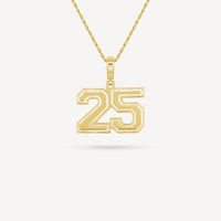 Gold Presidents Pendant and Chain - #25 Colton Penner