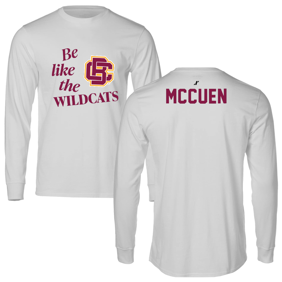 Bethune-Cookman University Cheer Light Gray Be Like Us Long Sleeve - Baylie McCuen