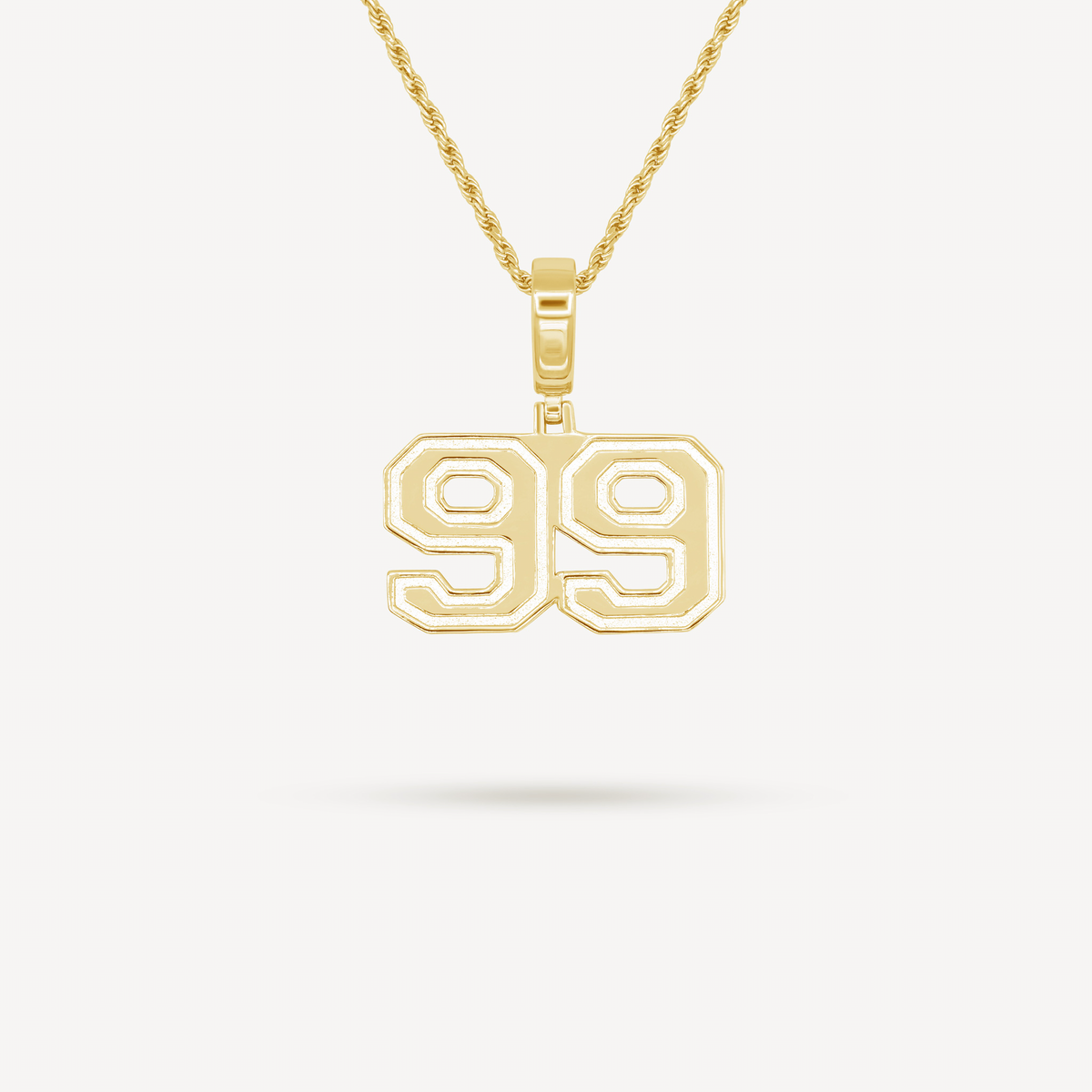 Gold Presidents Pendant and Chain - #99 Jacqueline Yeager