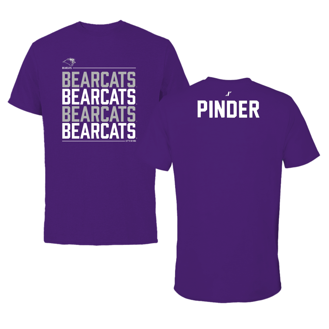 Southwest Baptist University TF and XC Purple General Tee - Jaynae Pinder
