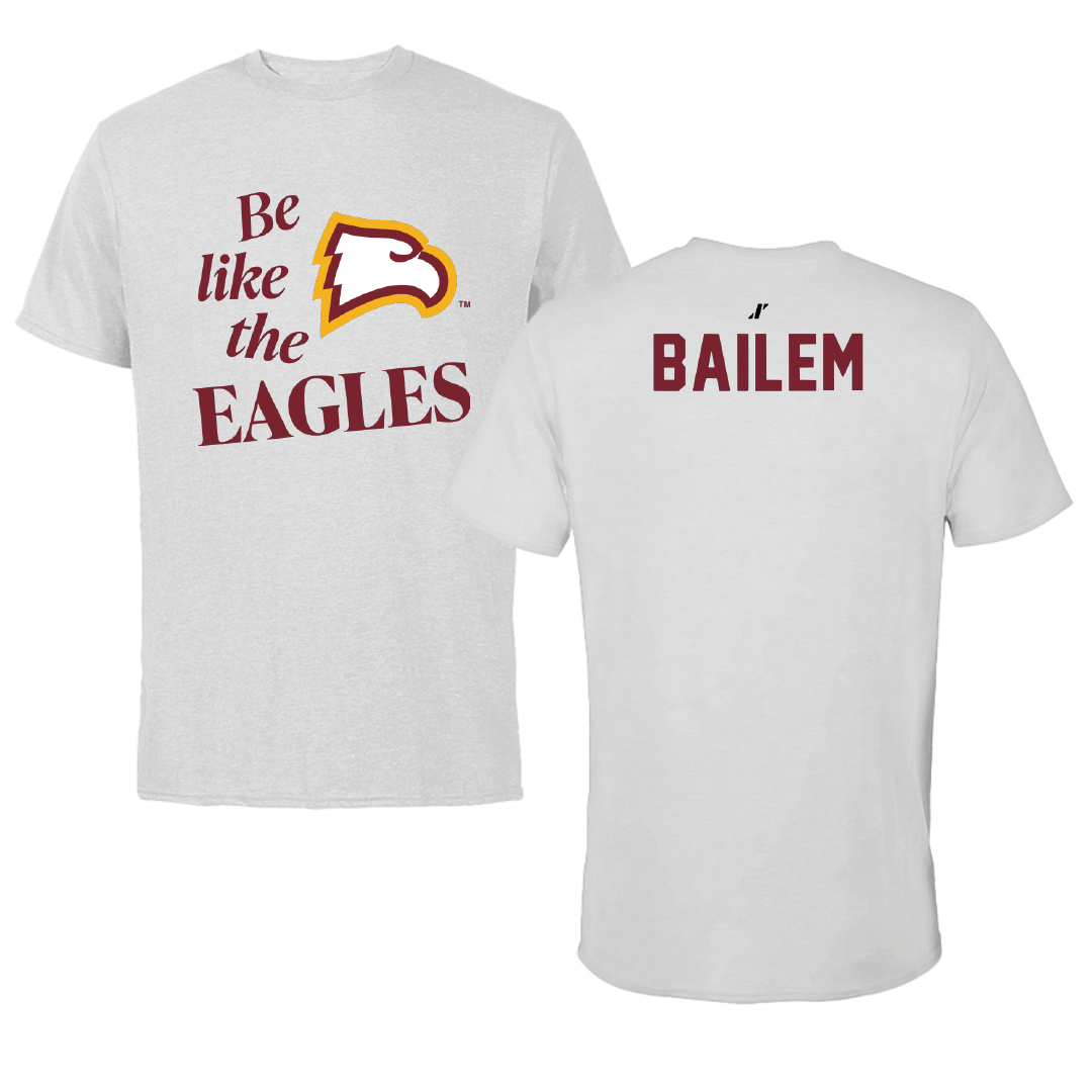 Winthrop University TF and XC Light Gray Be Like Us Tee - Jordan Bailem