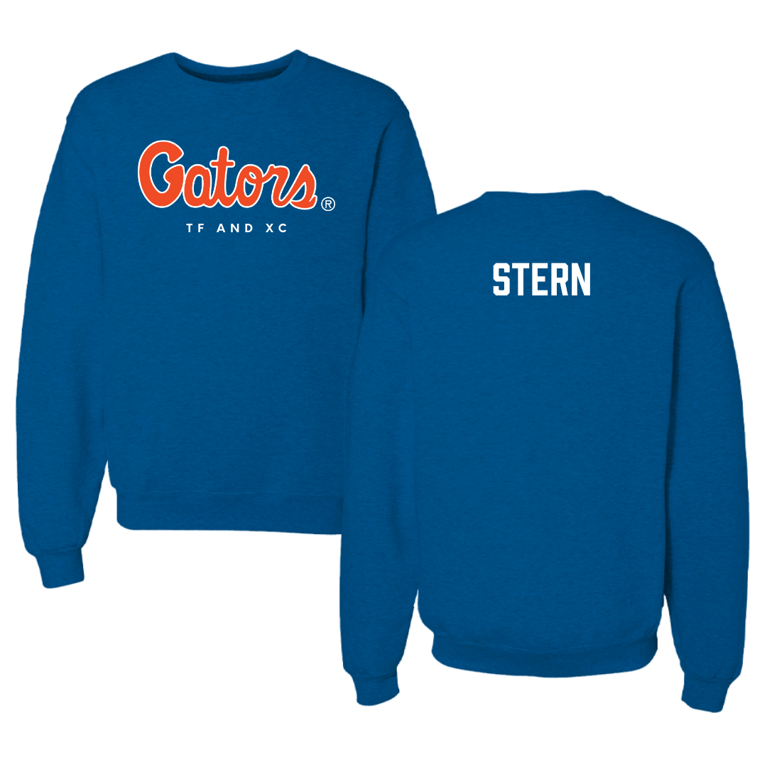 University of Florida TF and XC Royal Blue Crewneck - Josh Stern