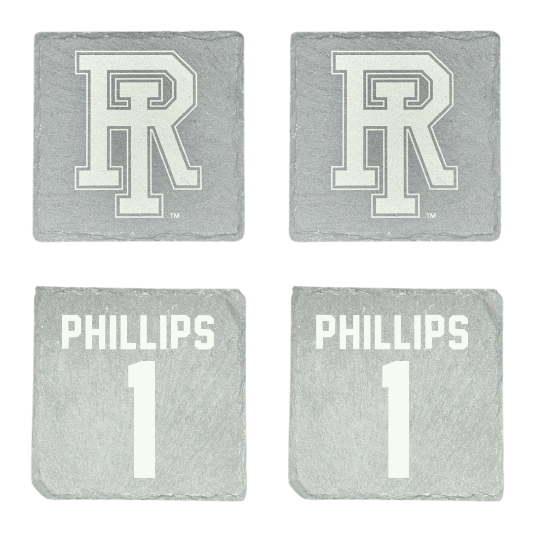 University of Rhode Island Basketball Stone Coaster (4 Pack)  - #1 Sophie Phillips
