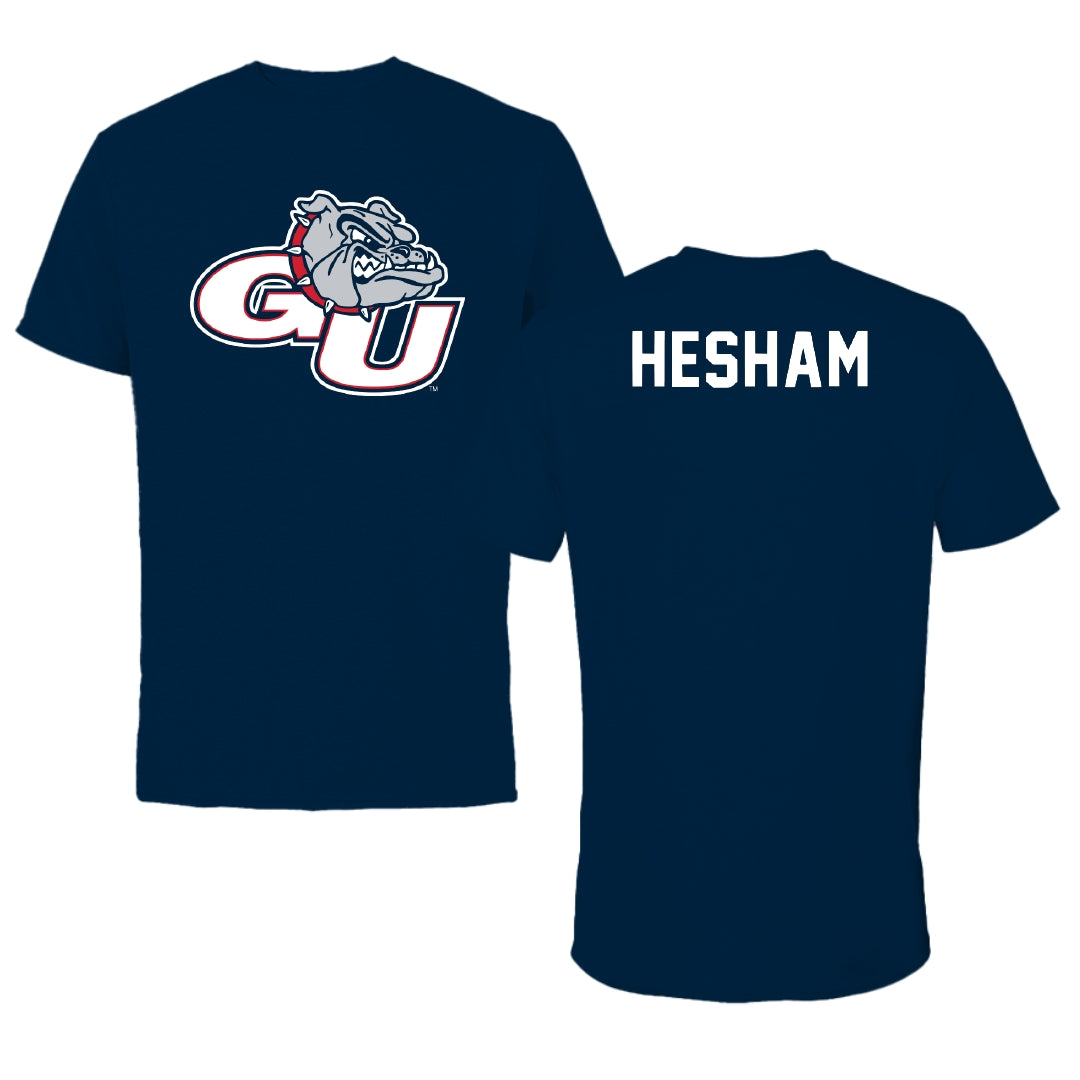 Gonzaga University Tennis Navy Performance Tee - Norhan Hesham