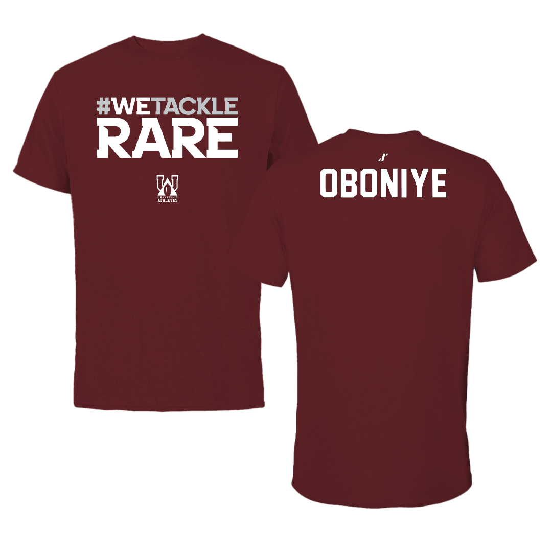 Mississippi State University Tennis Maroon Uplifting Athletes Performance Tee - Gianna Oboniye