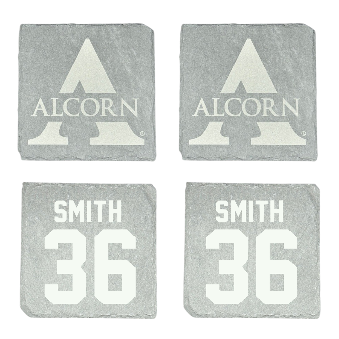 Alcorn State University Baseball Stone Coaster (4 Pack)  - #36 Paul Smith