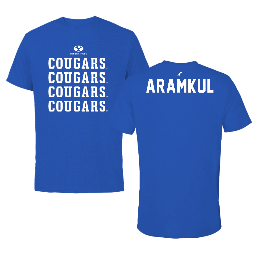 Brigham Young University Golf Blue General Tee - Kanyanol Aramkul