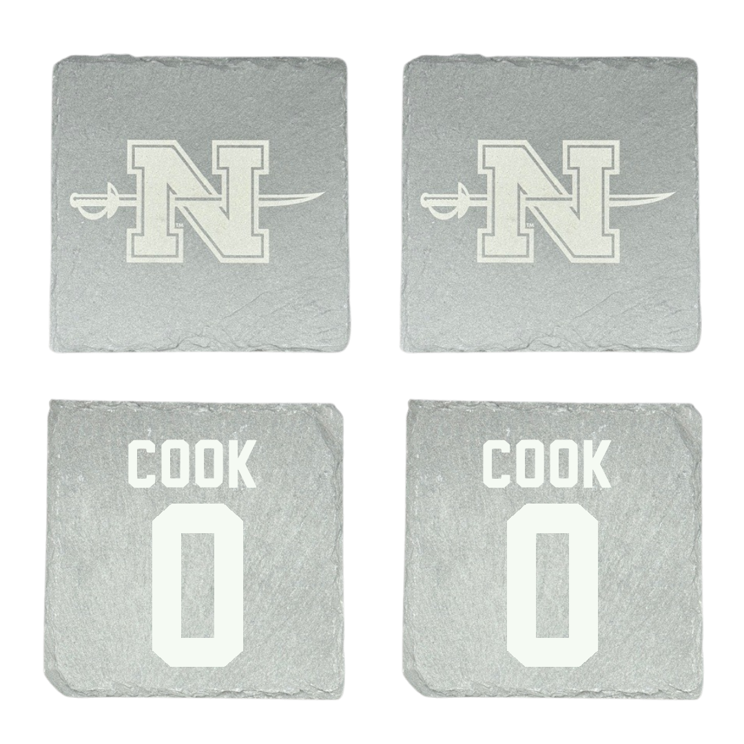 Nicholls State University Soccer Stone Coaster (4 Pack)  - #0 Megan Cook