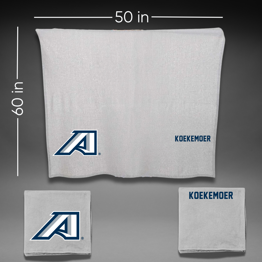 Augusta University Golf Gray Blanket - Joshua Koekemoer