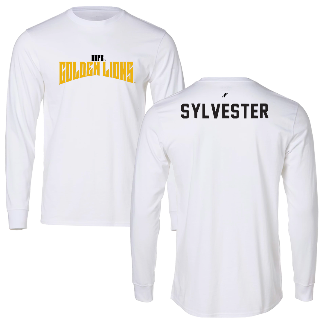 University of Arkansas-Pine Bluff TF and XC White Classic Long Sleeve - Jared Sylvester