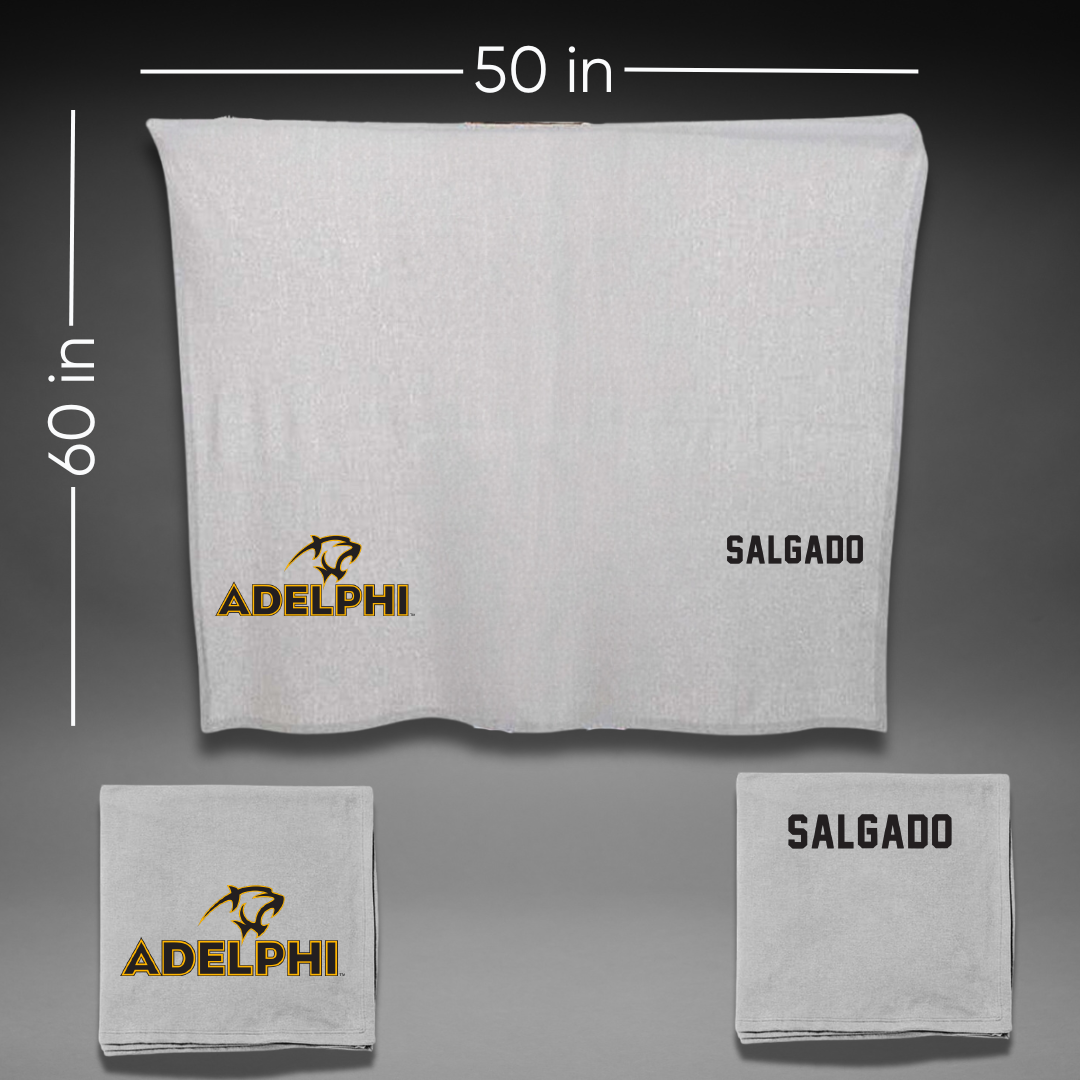 Adelphi University Dance Gray Blanket - Gabriella Salgado