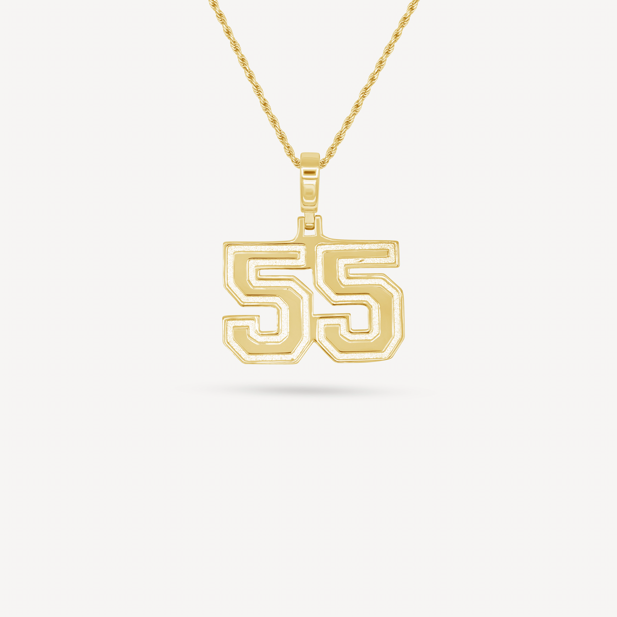 Gold Presidents Pendant and Chain - #55 Trey Cohron