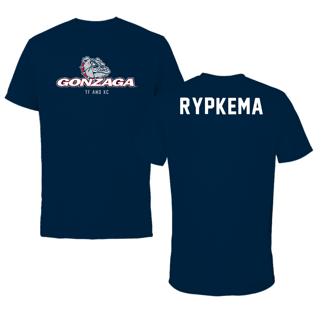 Gonzaga University TF and XC Navy Block Performance Tee - Jade Rypkema