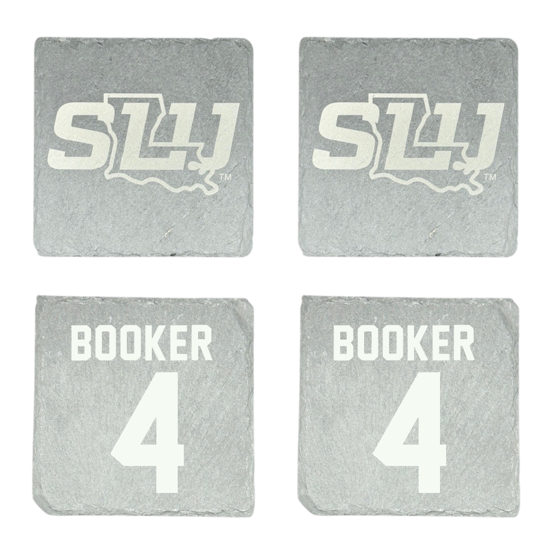 Southeastern Louisiana University Basketball Stone Coaster (4 Pack)  - #4 CJ Booker