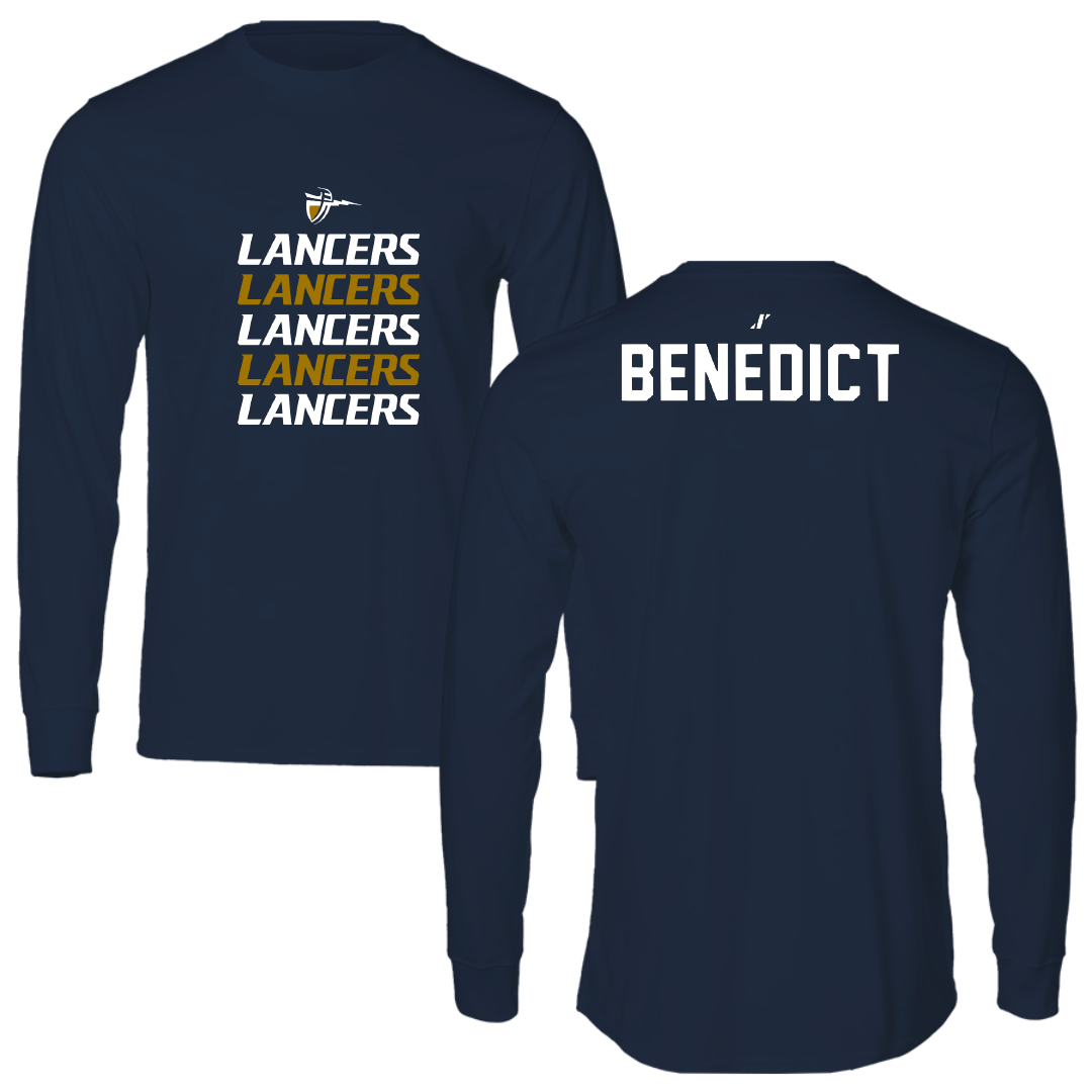 California Baptist University Cheer Navy General Long Sleeve - Halli Benedict