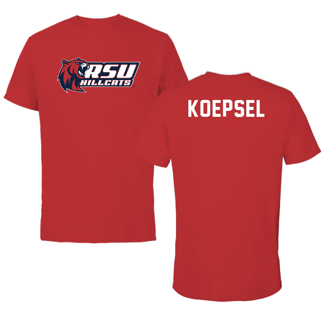 Rogers State University Dance Red Tee - Reiley Koepsel