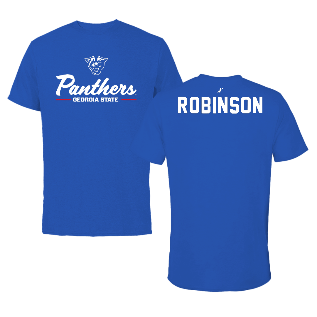 Georgia State University TF and XC Blue General Tee - Aasia Robinson