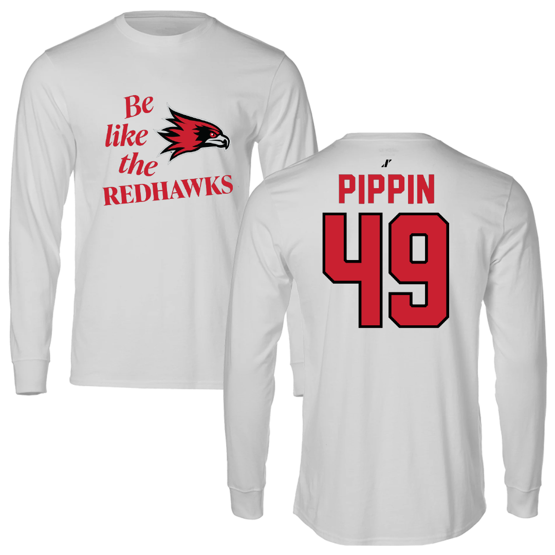 Southeast Missouri State University Football Light Gray Be Like Us Performance Long Sleeve - #49 DC Pippin