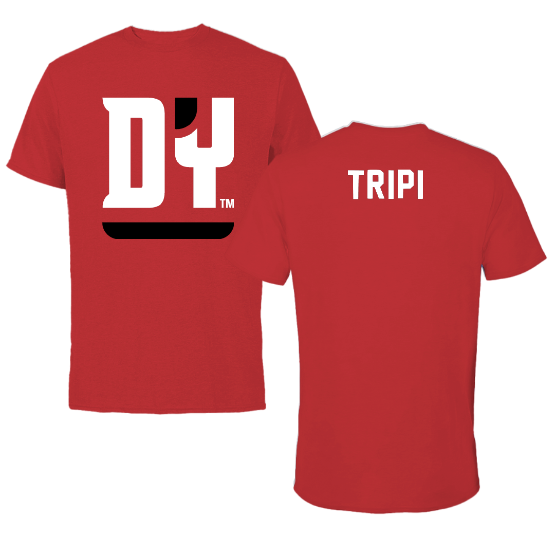 D'Youville University TF and XC Red Tee - Gabrielle Tripi