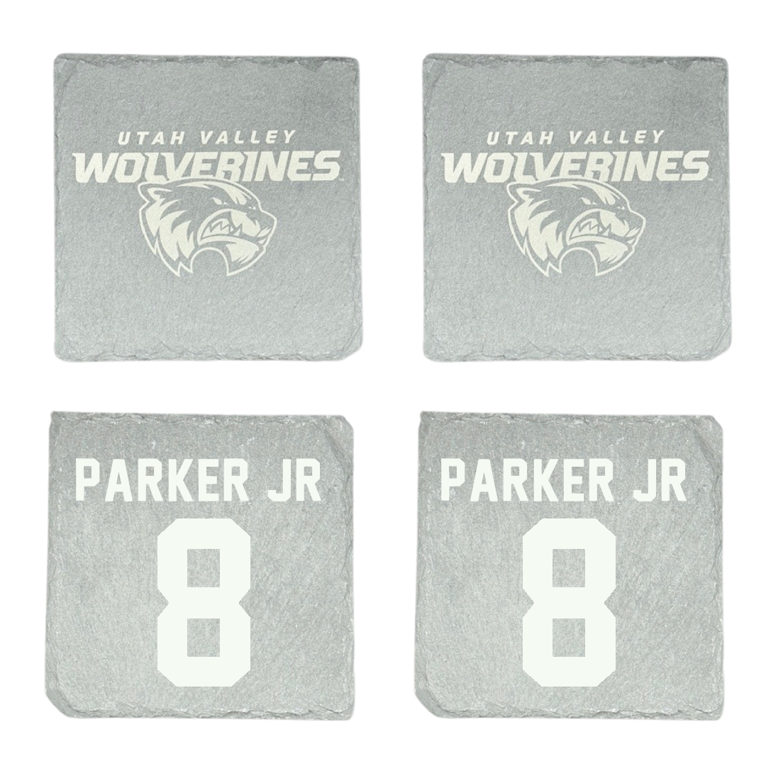 Utah Valley University Baseball Stone Coaster (4 Pack)  - #8 Kevin Parker Jr