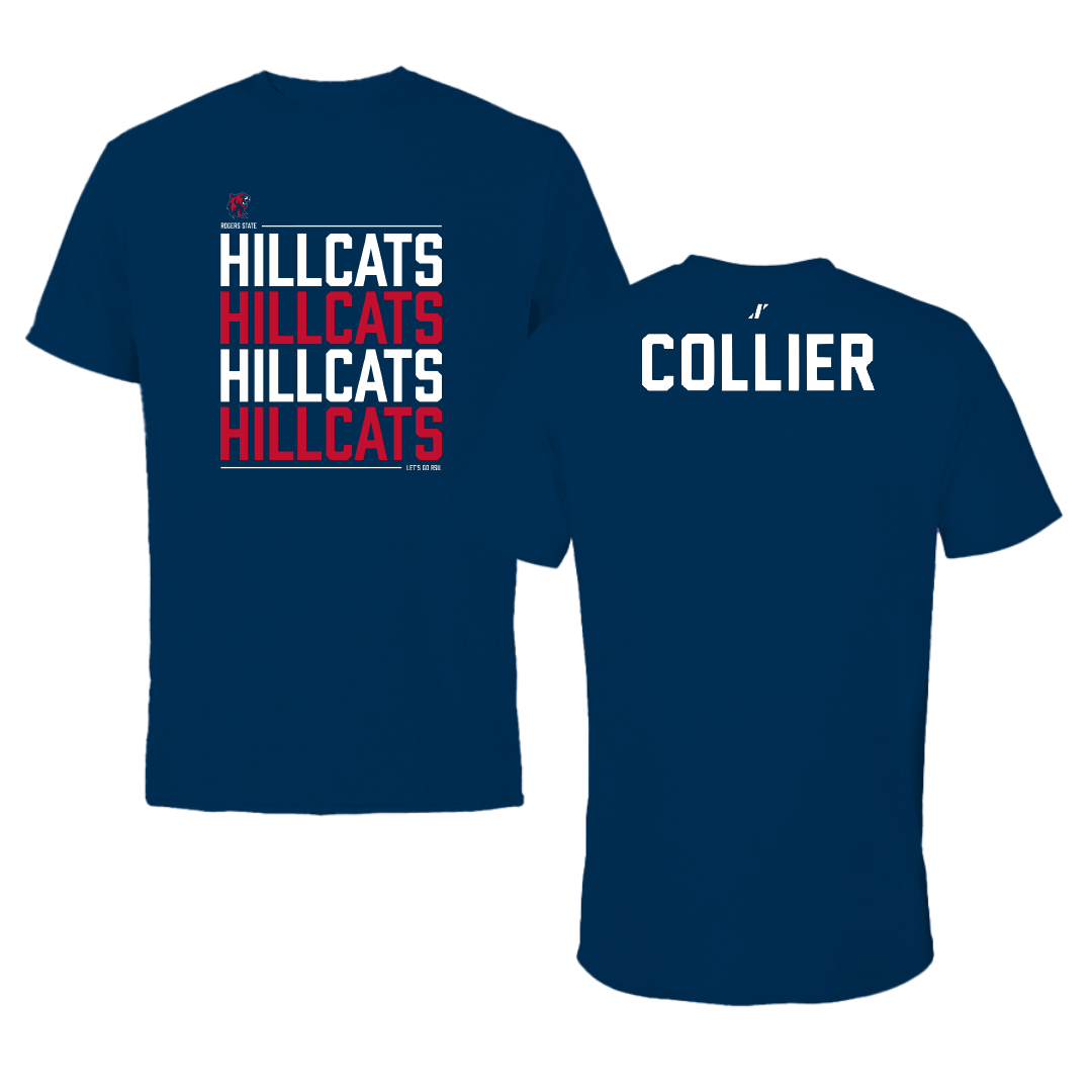 Rogers State University Golf Navy General Tee - Tyler Collier