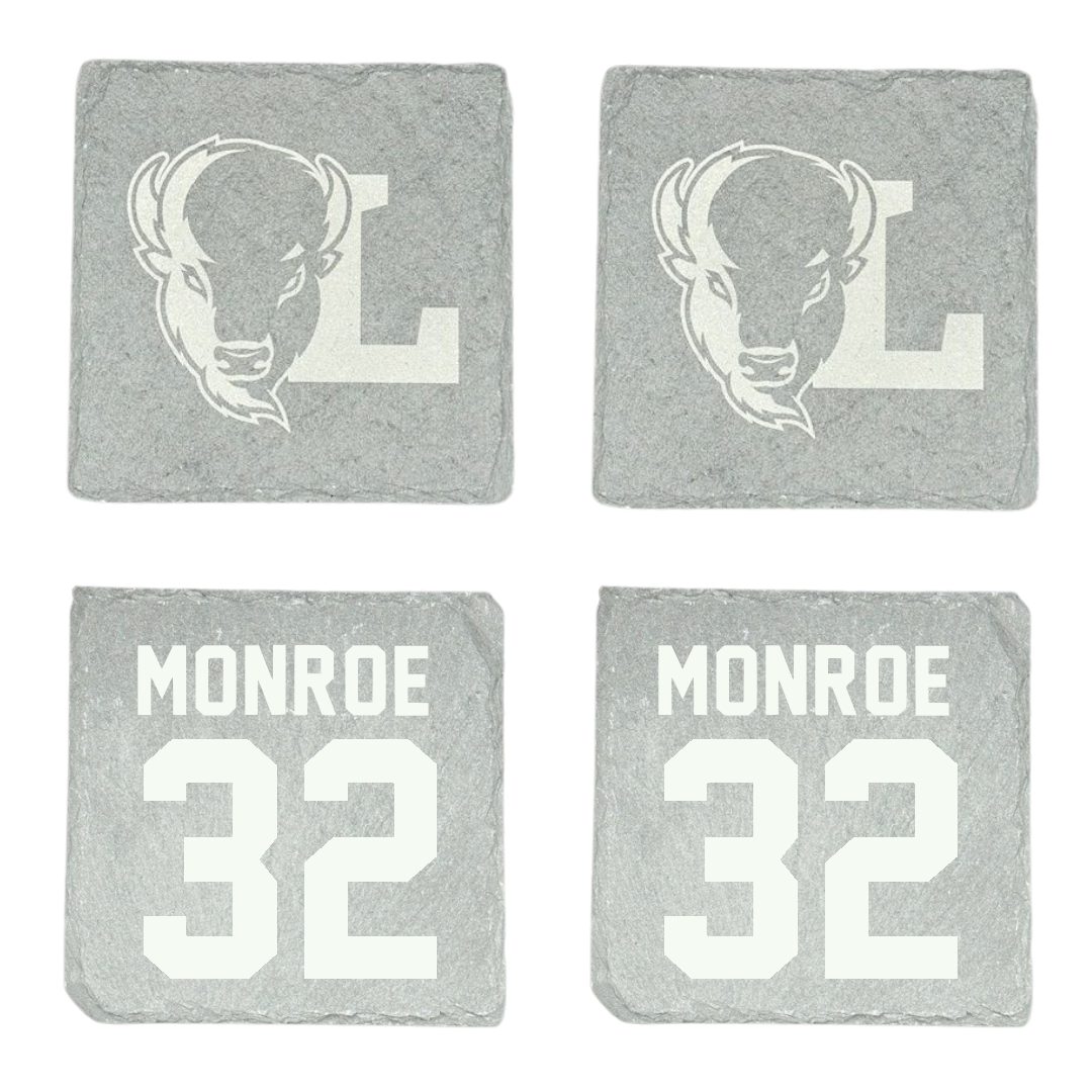 Lipscomb University Soccer Stone Coaster (4 Pack)  - #32 Tristan Monroe