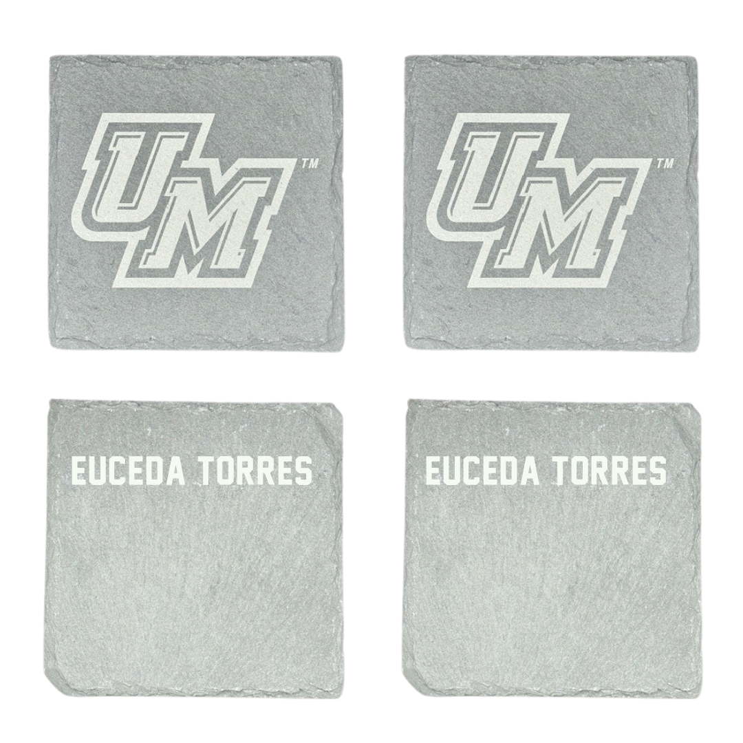 University of Montevallo Wrestling Stone Coaster (4 Pack)  - Samuel Euceda Torres
