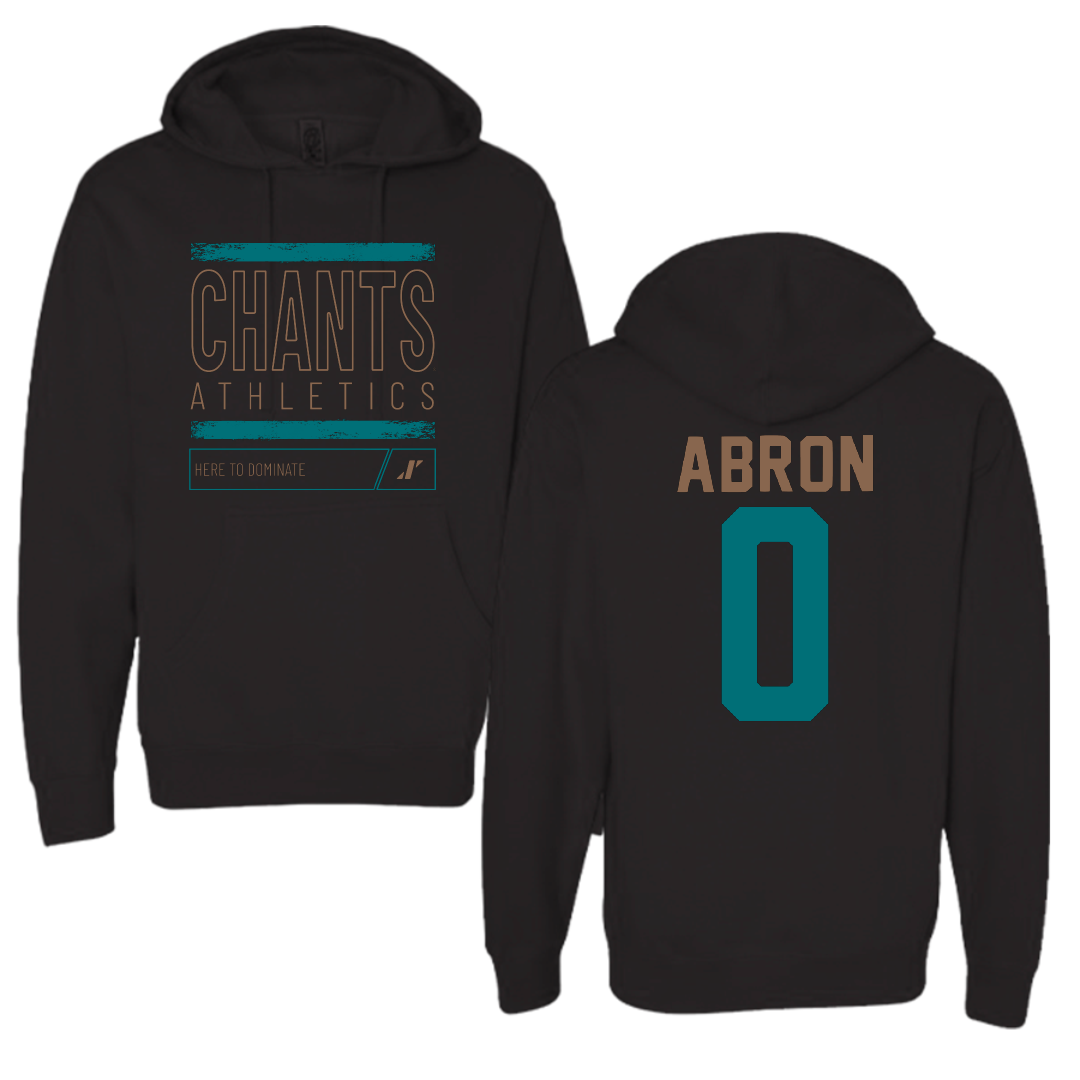 Coastal Carolina University Basketball Black Dominate Hoodie - #0 Tiara Abron