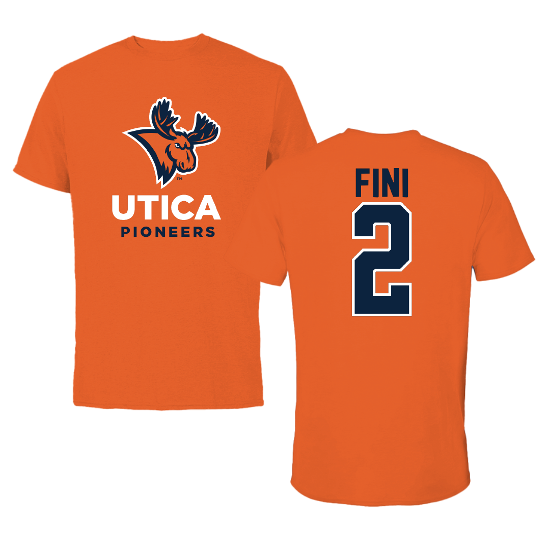 Utica University Soccer Orange Performance Tee - #2 Sofia Fini